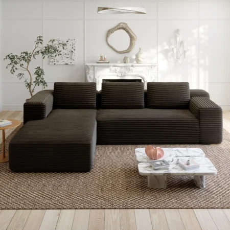 Snug 105" Modular Sofa with Left Facing Chaise